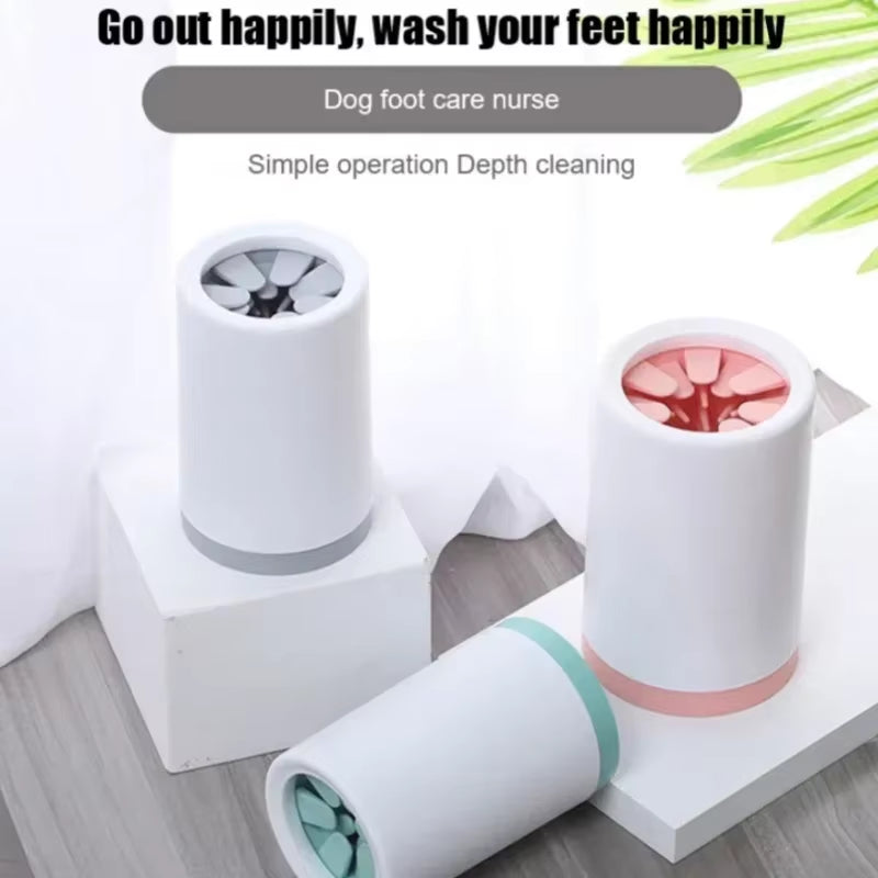 Automatic Dog Paw Cleaner Cup